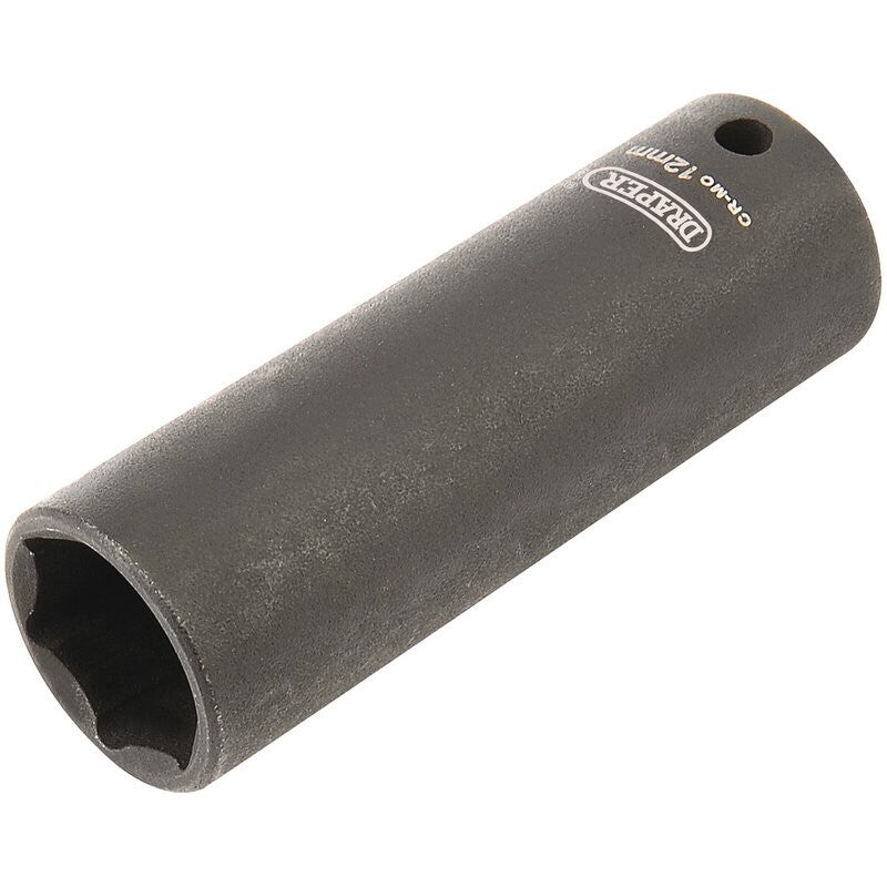 1/4" Krachtdop, 12mm lang