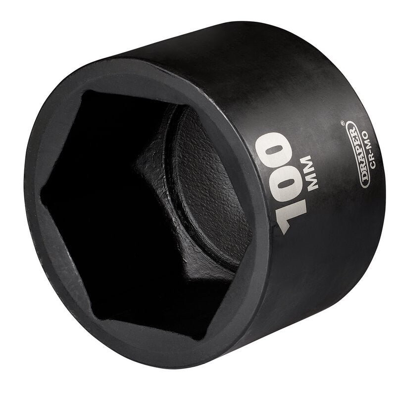 1" Krachtdop, 100mm lang