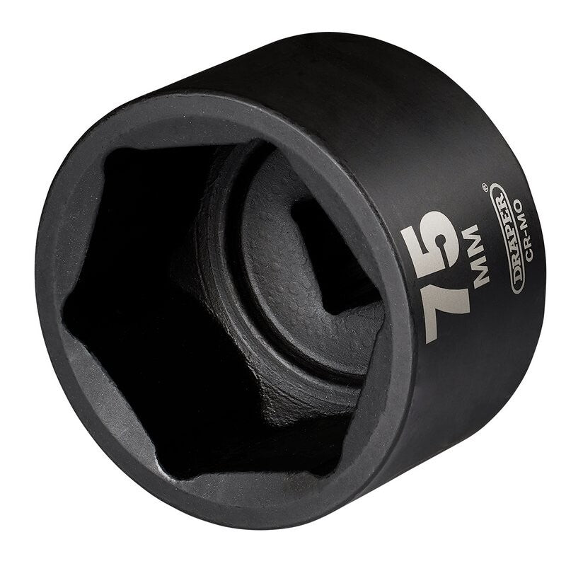 1" Krachtdop, 75mm