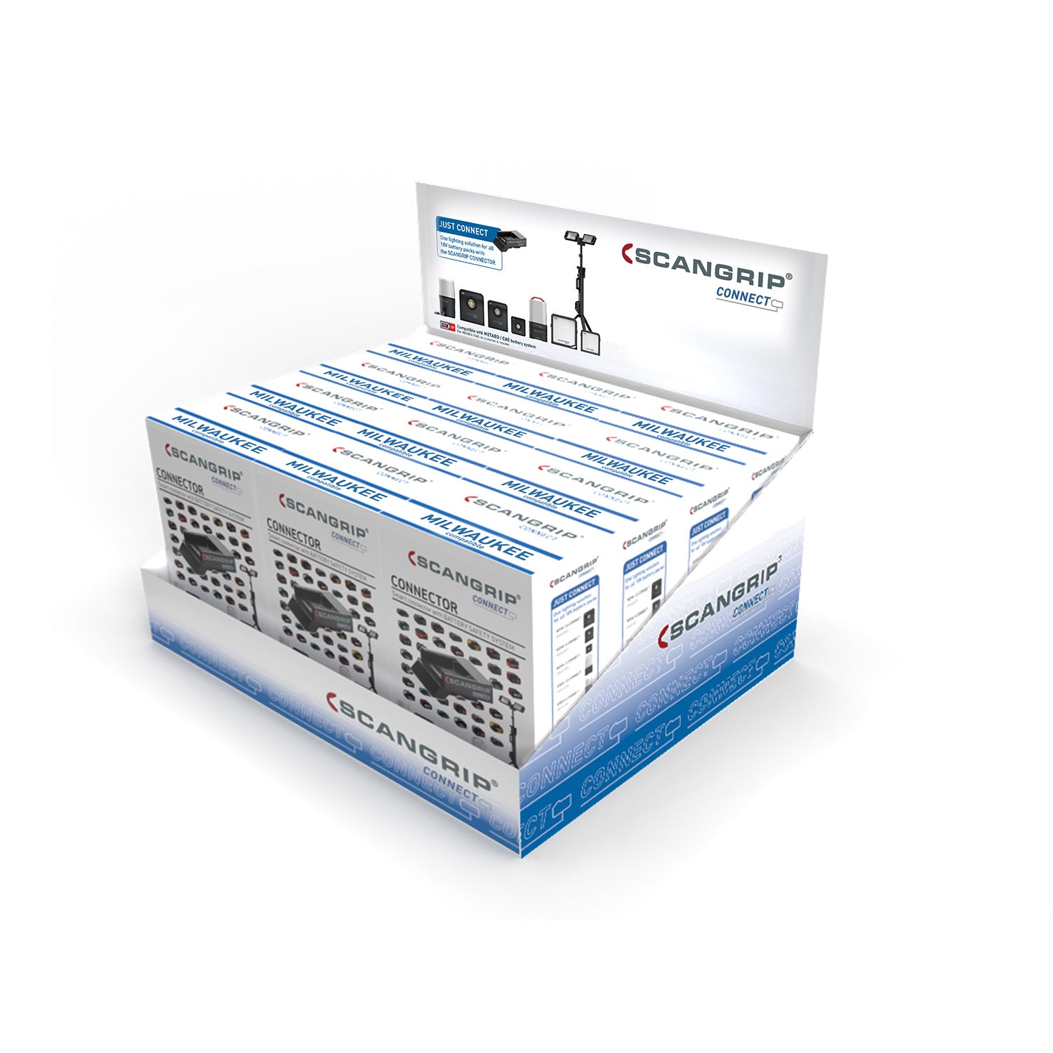 Scangrip Connector voor Milwaukee Accu