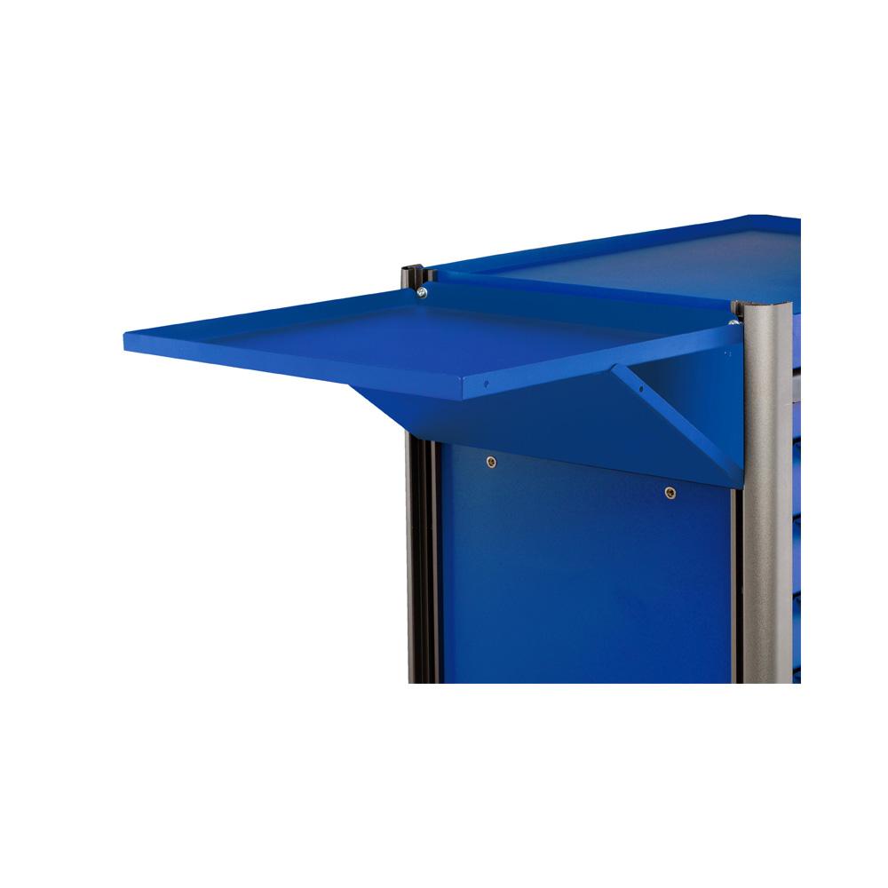 Blauwe bijzettafel voor 102, 103 trolley
