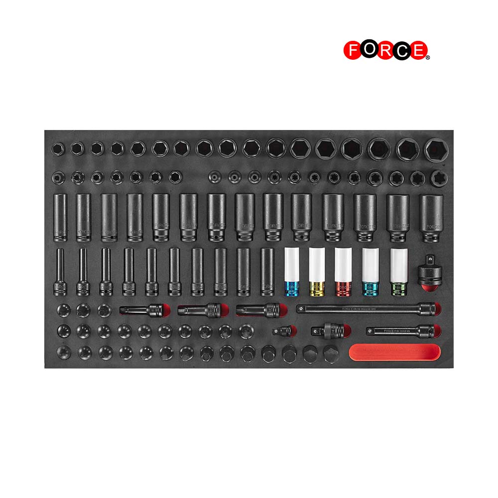 Black Edition Jumbo gereedschapswagen 8 lades met 607-delig gereedschap
