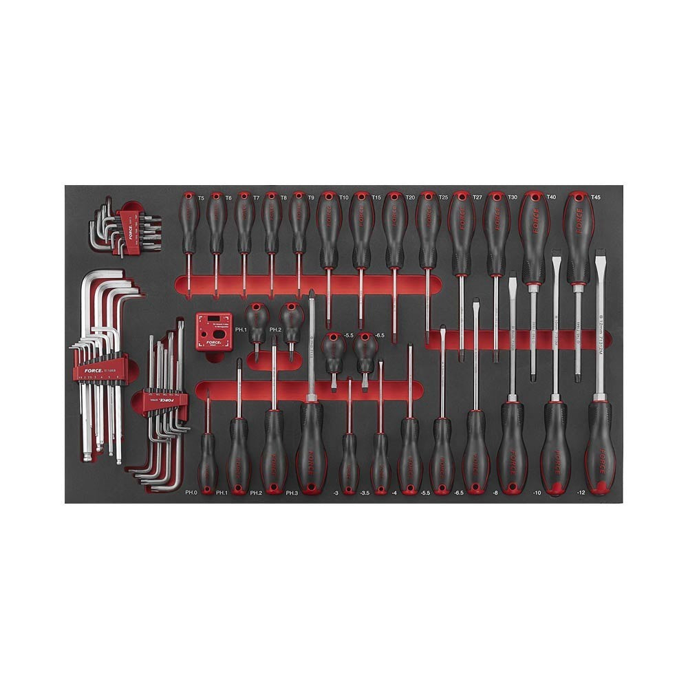 Black edition Jumbo Gereedschapswagen 8-lades met 610 delig gereedschap-1