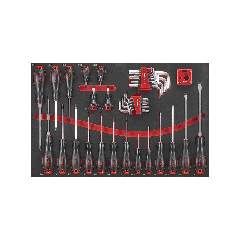 Black edition Gereedschapswagen 7 lades en 180 stuks gereedschap.-1