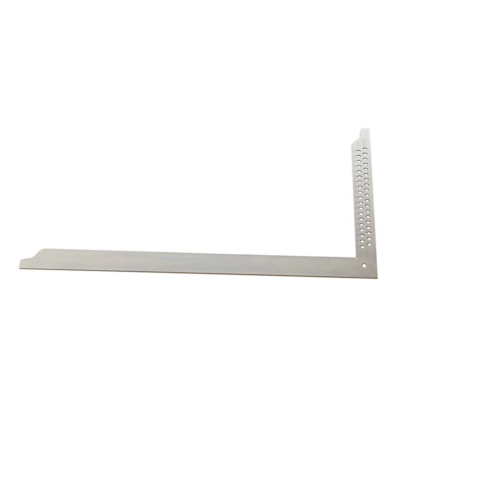 Timmermans winkelhaak 800x320mm 35mm, met markering, RvS-0