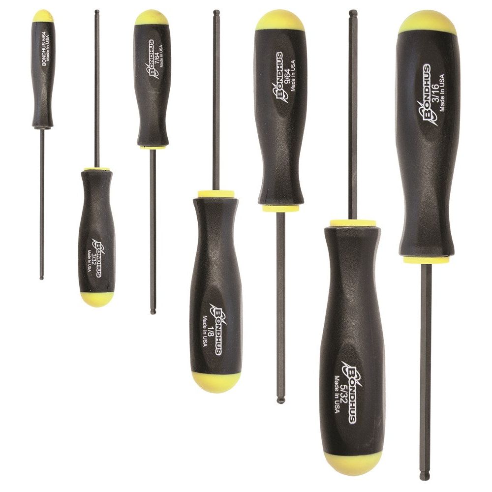 Schroevendraaierset inbus 5/64-3/16"-0