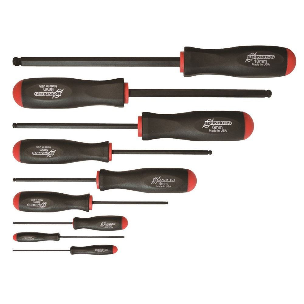 Schroevendraaierset inbus 1.5-10.0mm-0