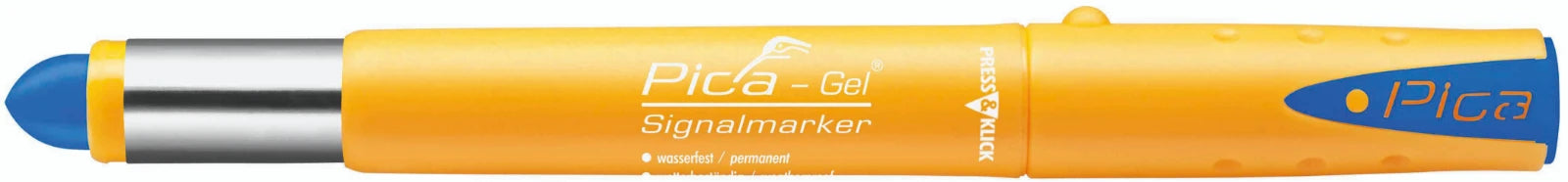Pica Gel 8081 Signalmarker blauw (blister)