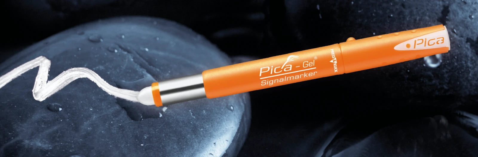 Pica Gel 8081 Signalmarker blauw