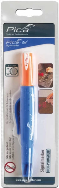 Pica Gel 8080 Signalmarker wit (blister)