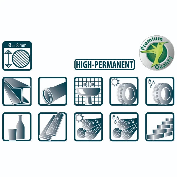 Pica Gel 8080 Signalmarker wit