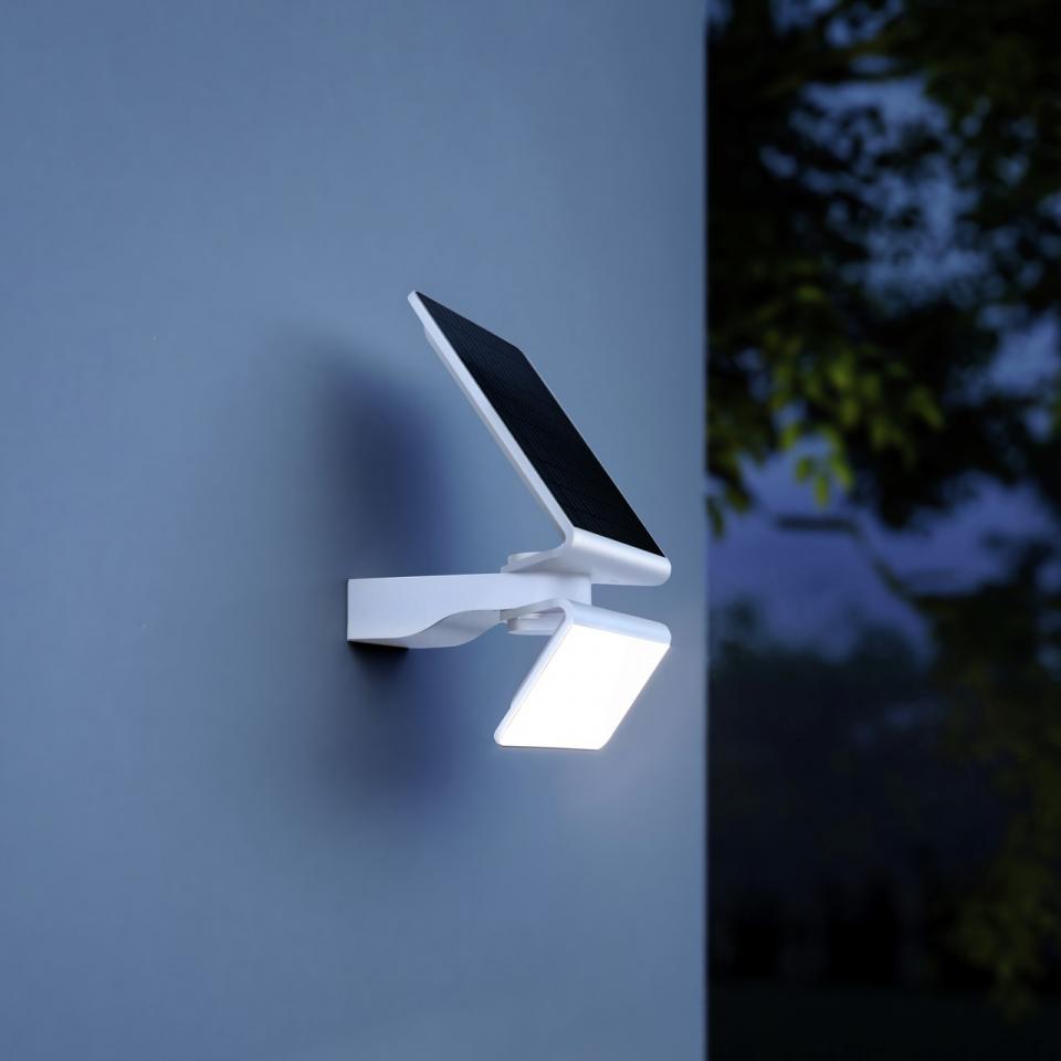 Steinel Solar Buitenlamp XSolar L-S ONE wit - met bewegingsmelder
