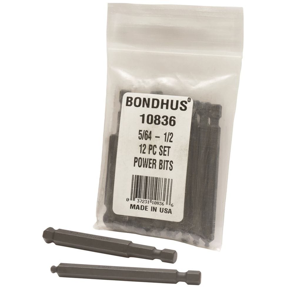 1/4" krachtbit inbusset 5/64-1/2" L=75mm-0