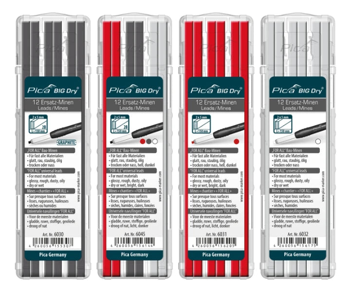 Pica BIG Dry 6030 Navulling grafiet 2B