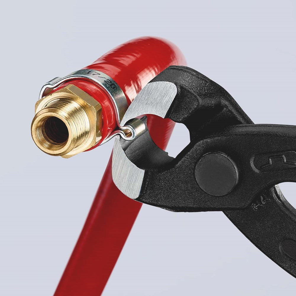 KNIPEX 10 98 I220 Oorklemtang met kunststof bekleed zwart geatramenteerd 220 mm-8