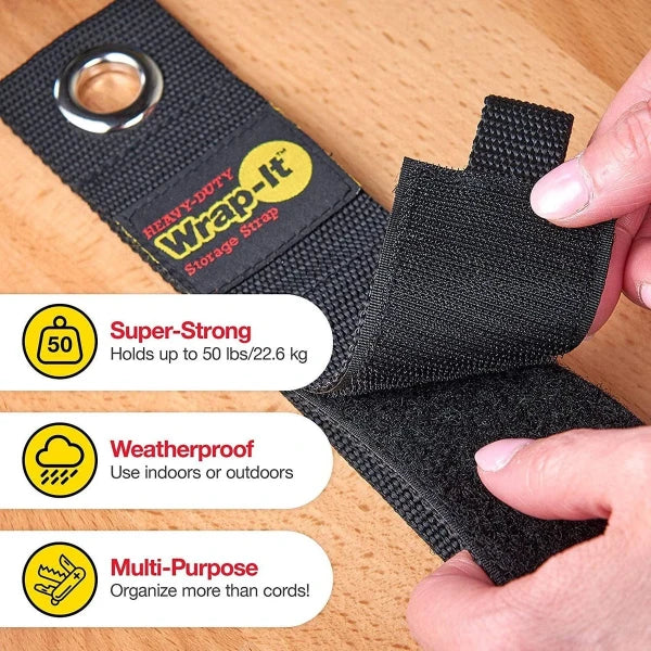 Wrap it Storage Strap Heavy Duty kabelbinders 43 cm - 2 stuks
