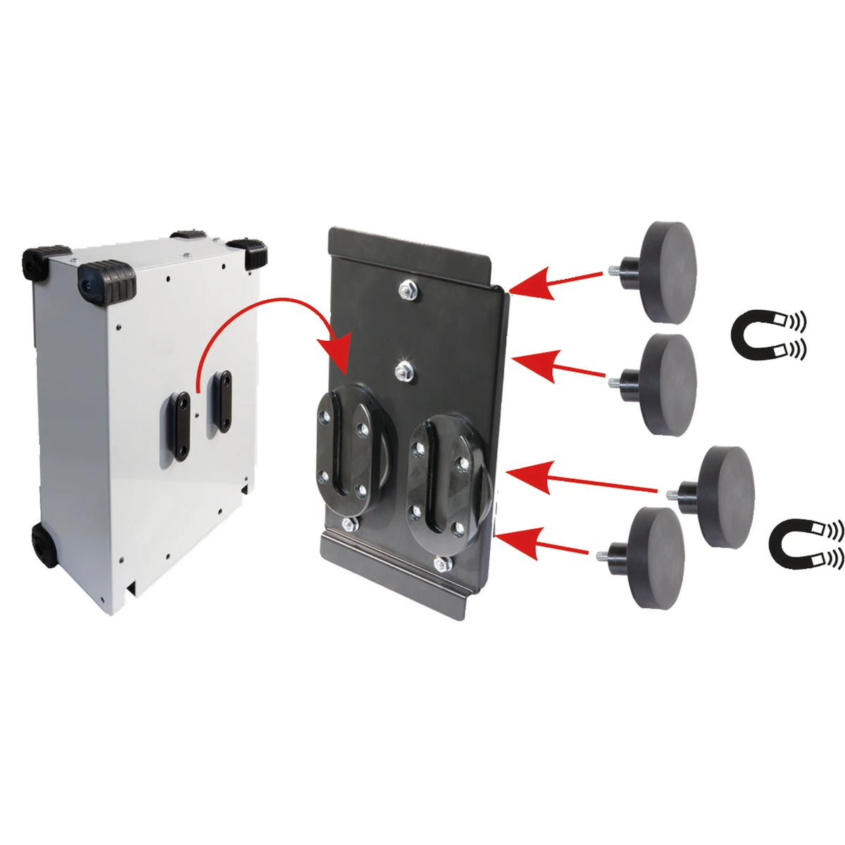 GYS Montagebeugel Magnetfix voor Gysflash 102.12 - afbeelding 2