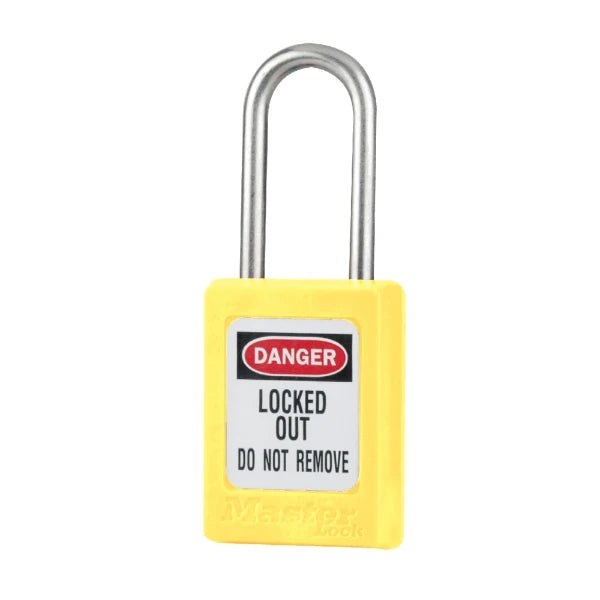 MasterLock Safety Hangslot, Zenex, geel