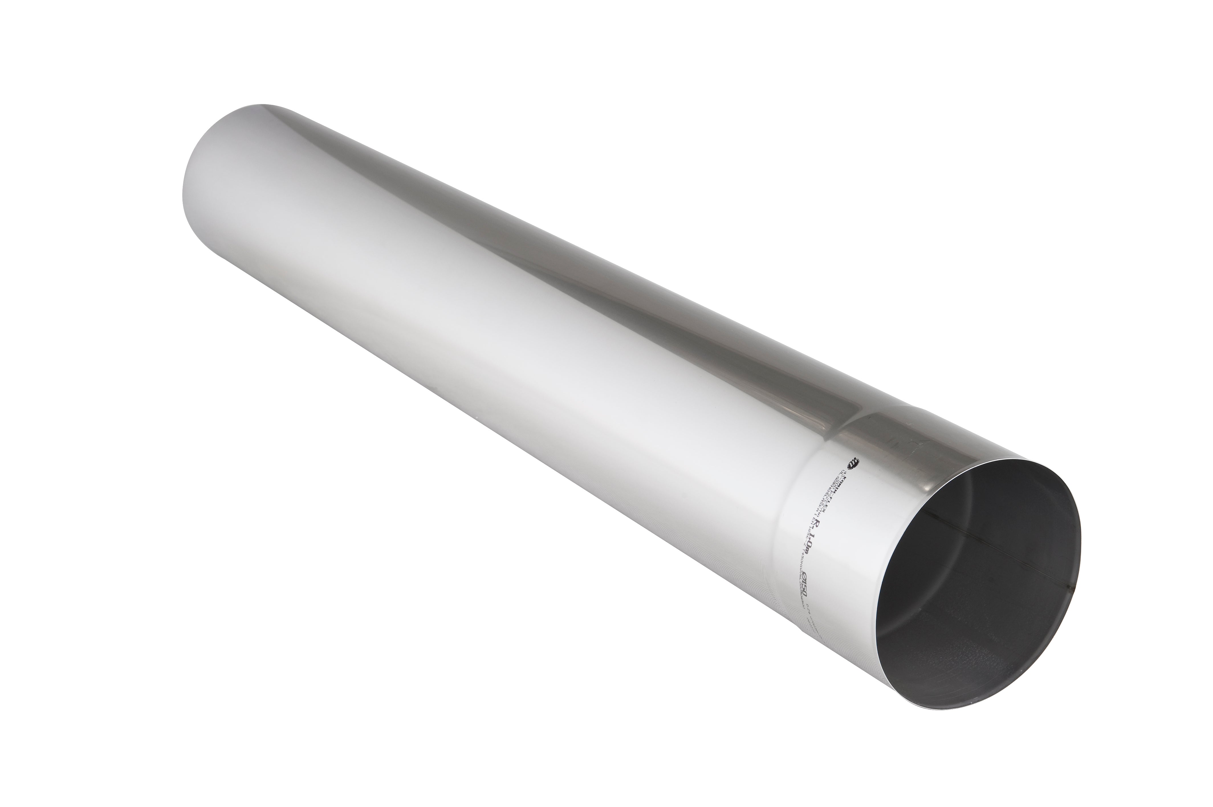 Master Afvoerpijp rookgas RVS O120 mm x 1,0m