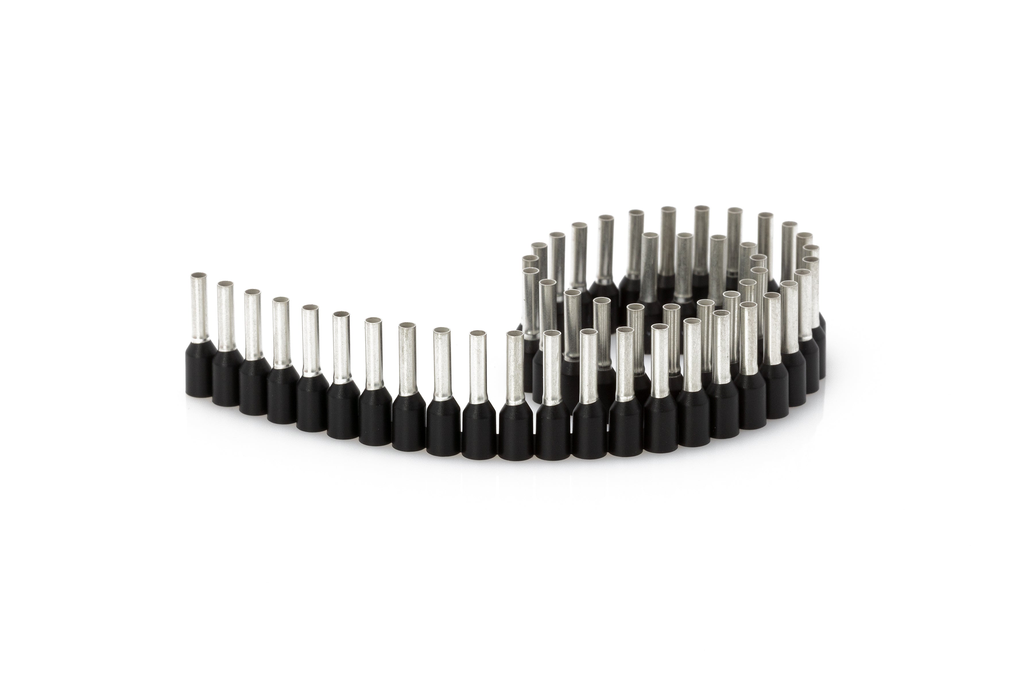 Jokari Adereindhuls zwart - 1,5mm (500st)