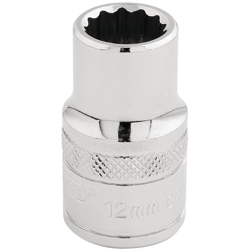 1/2" Dop 12mm, 12 - kantDraper ToolsMZS Gereedschap