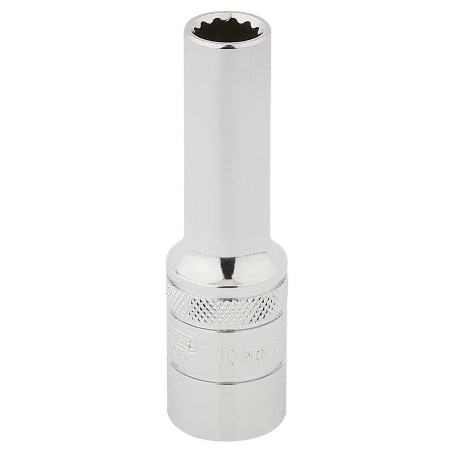 1/2" Dop lang, 10mm, 12 - kantDraper ToolsMZS Gereedschap
