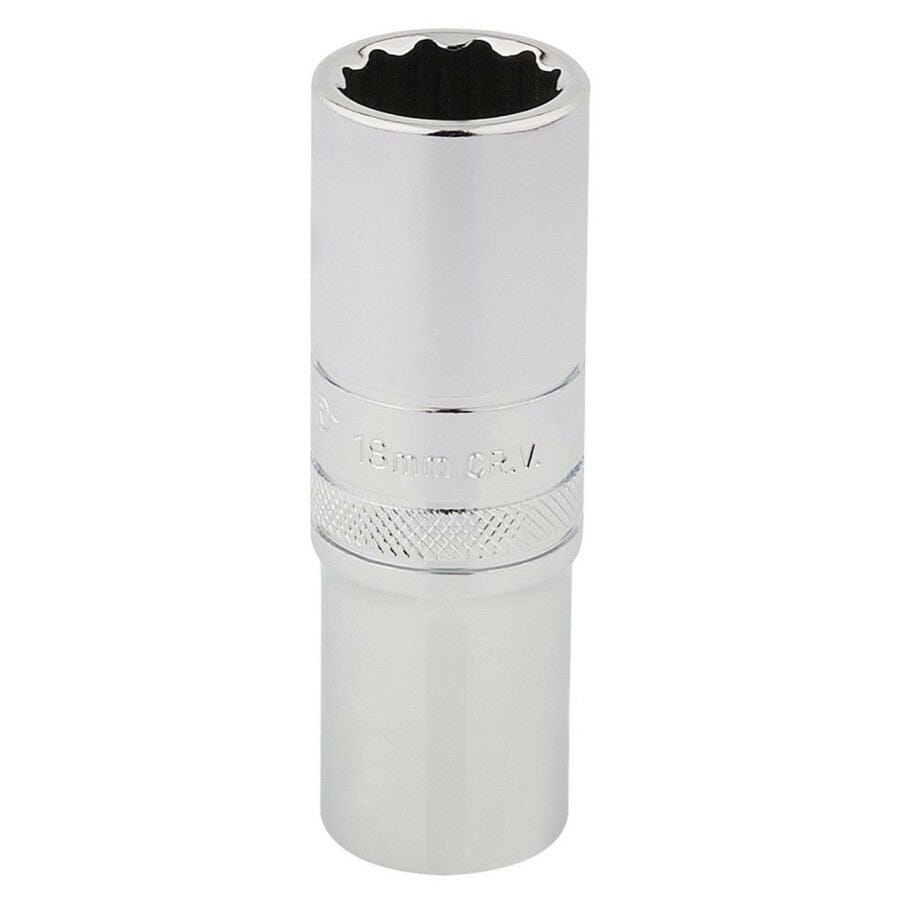 1/2" Dop lang, 18mm, 12 - kantDraper ToolsMZS Gereedschap