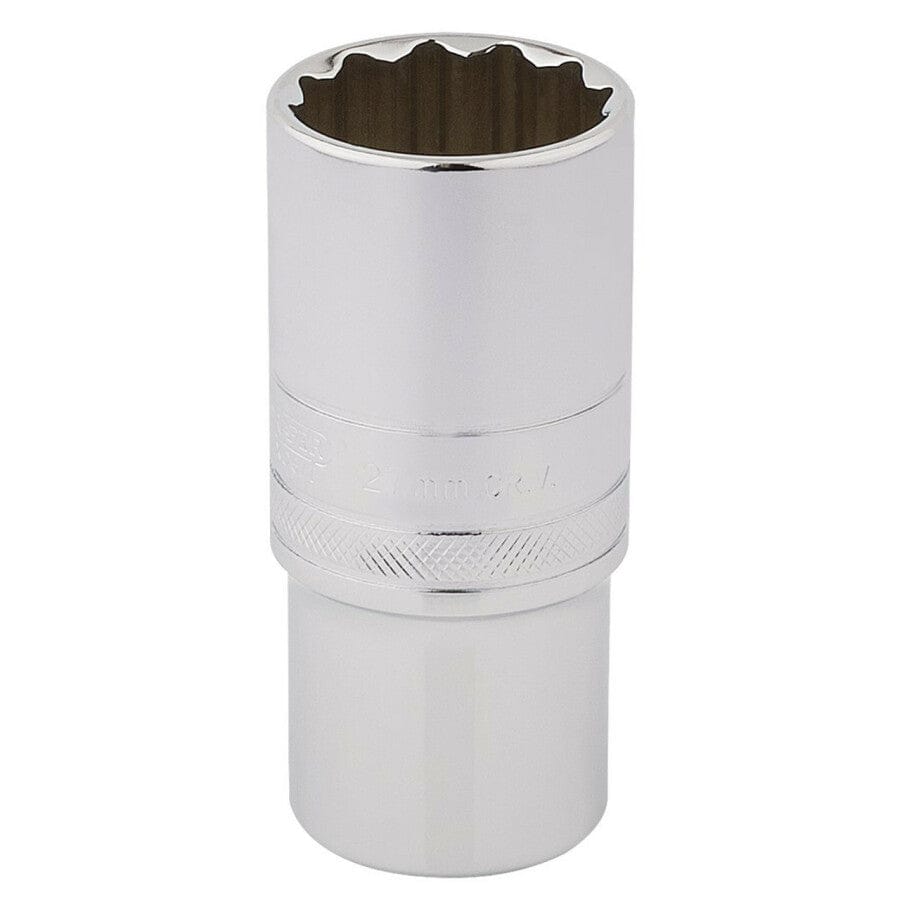 1/2" Dop lang, 27mm, 12 - kantDraper ToolsMZS Gereedschap