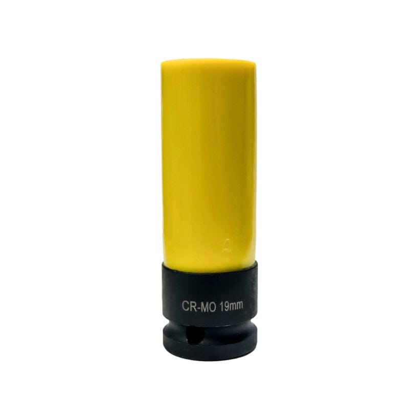 1/2" Krachtdop 19mm, lang dunwandig (geel)Steiner AirtoolsMZS Gereedschap