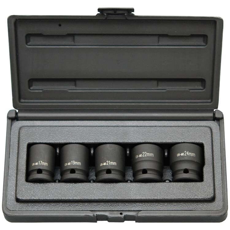 1/2" Krachtdoppenset, 5dlgSteiner AirtoolsMZS Gereedschap