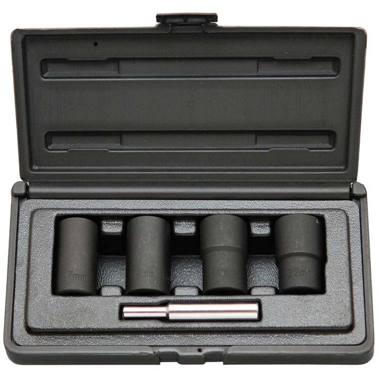 1/2" Spiraal doppenset, 4dlg, int.Steiner AirtoolsMZS Gereedschap