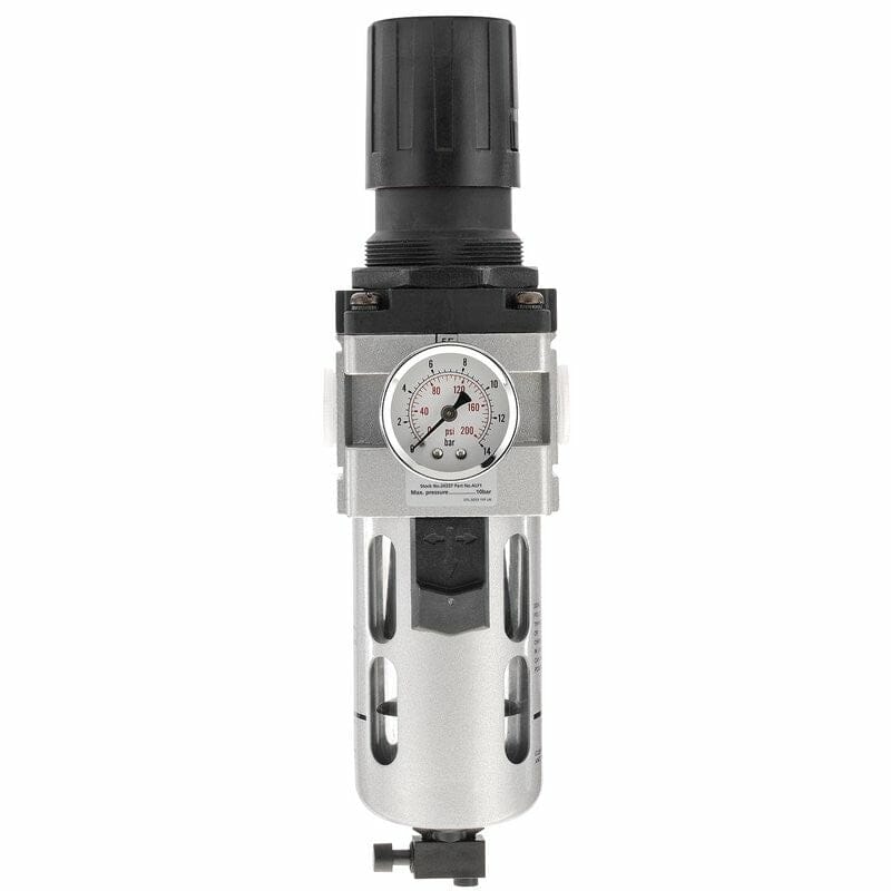 1/2" Waterafscheider, drukregelaar (incl manometer)Draper ToolsMZS Gereedschap