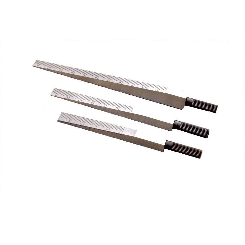 Meetwig staal meetbereik 0,5-11,0mm 165x12x8mm-0