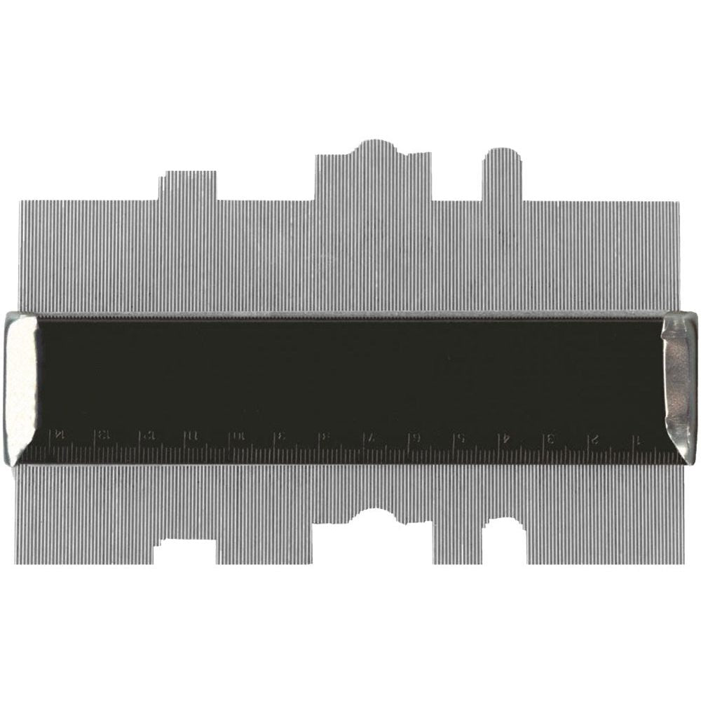 Profiel sjabloon 150mm met gehard stalen voelnaalden-0