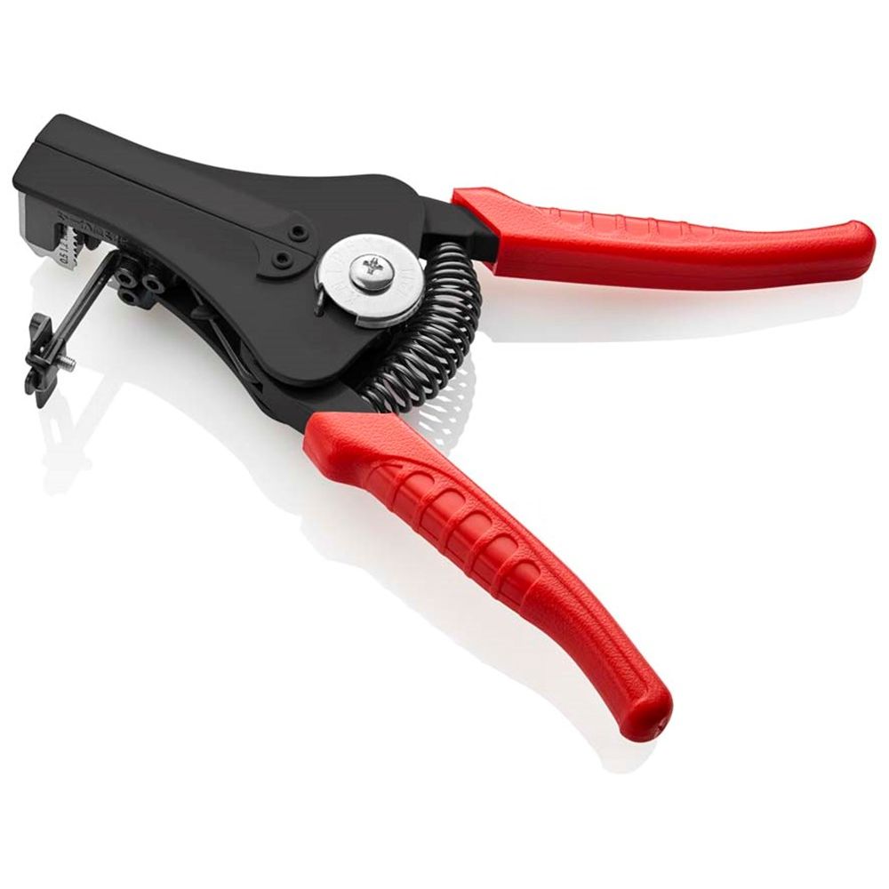 KNIPEX 12 11 180 Afstriptang met precisie geslepen messen met kunststof bekleed zwart gelakt 180 mm-3