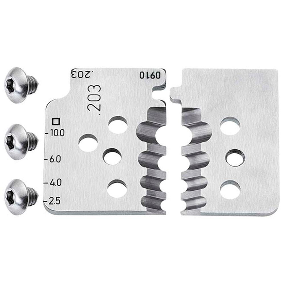 KNIPEX 12 19 10 1 set reservemessen voor 12 12 10-0