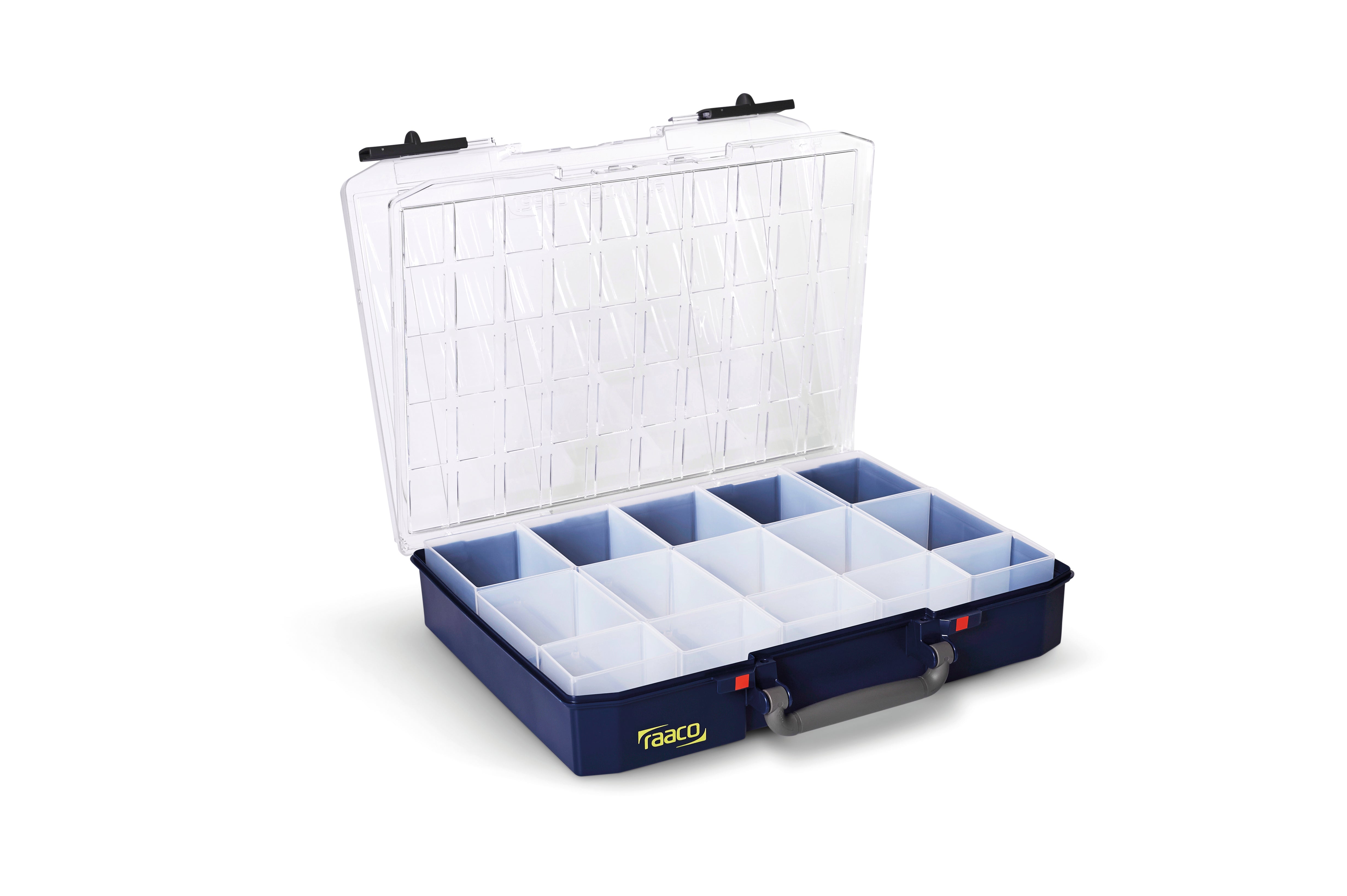 Raaco Assortimentsdoos CarryLite 80 5x10 - dubbele deksel u-profiel