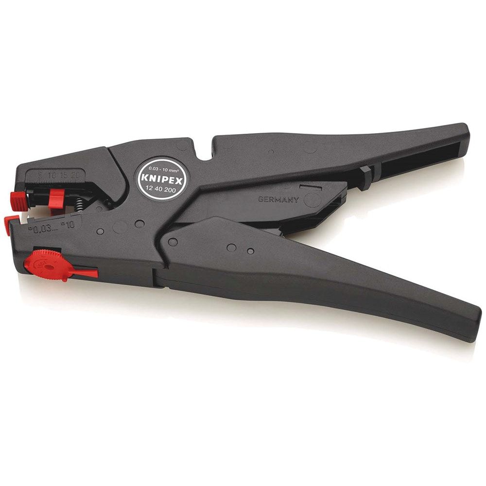 KNIPEX 12 40 200 Zelfinstellende afstriptang 200 mm-1