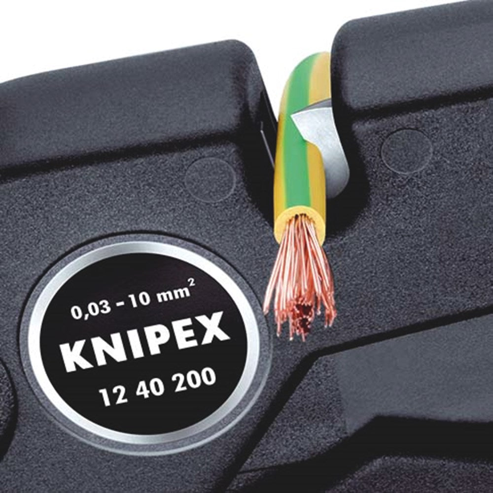 KNIPEX 12 40 200 Zelfinstellende afstriptang 200 mm-3