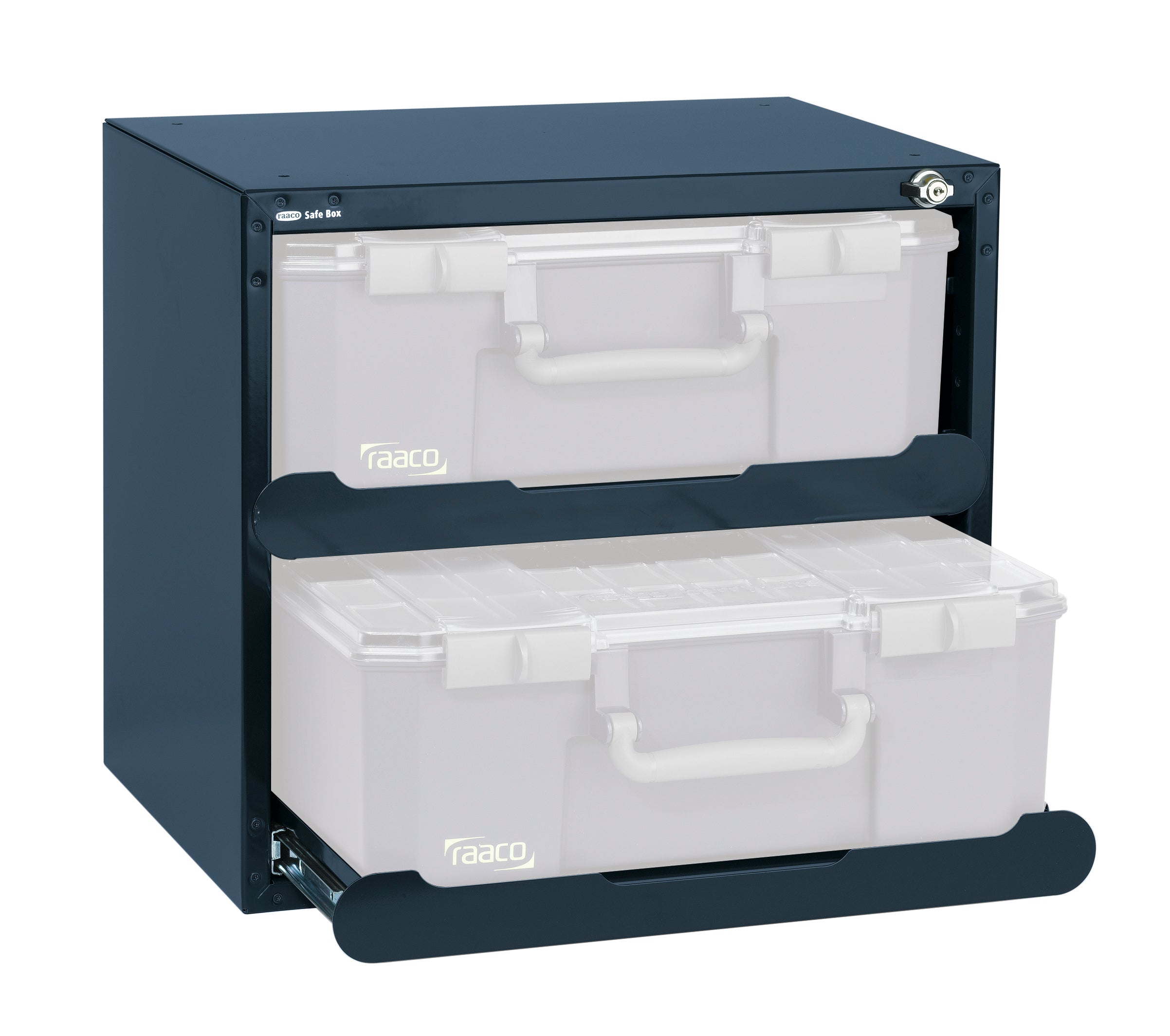 Raaco Assortimentsdoos SafeBox met 2x CarryLite 150-9