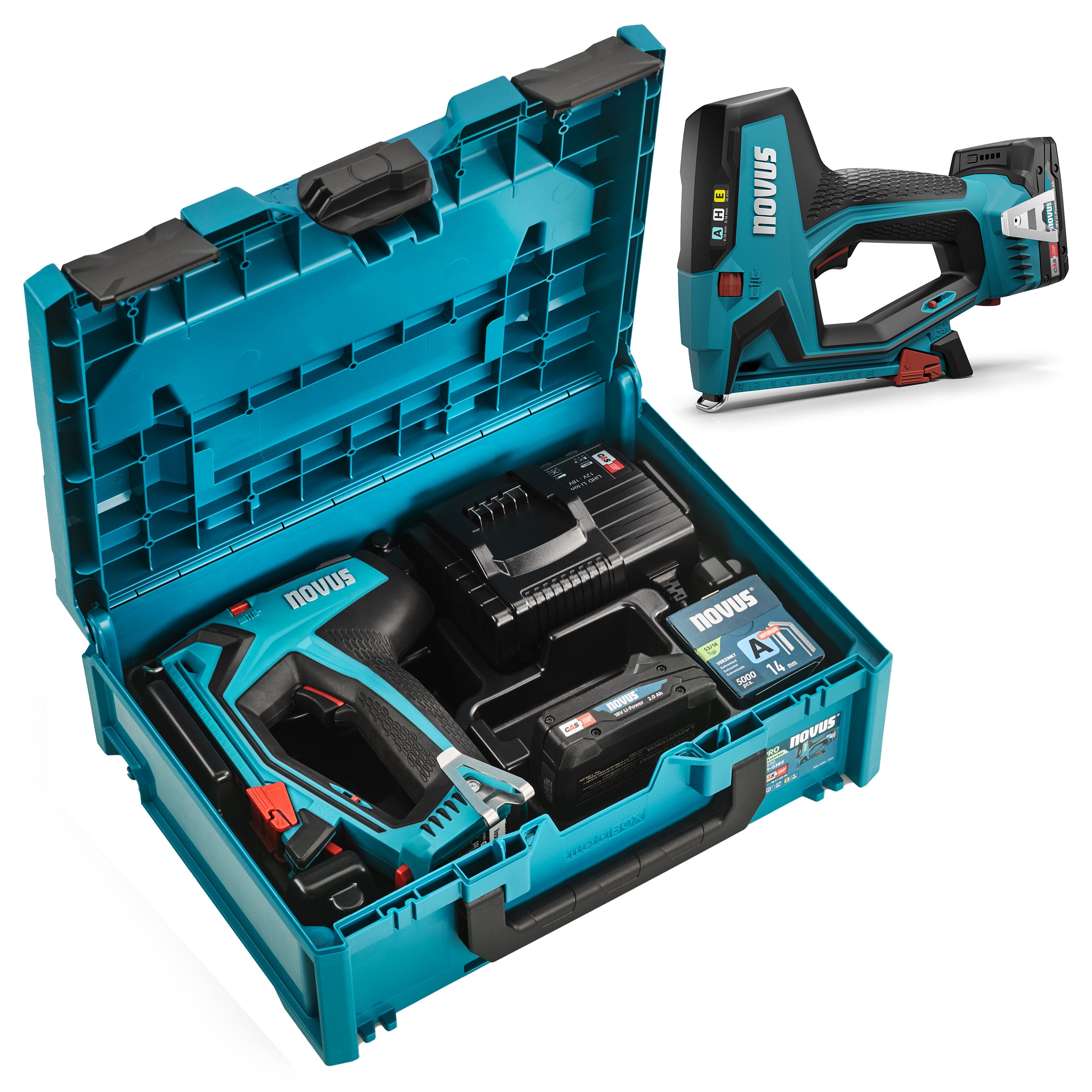 Novus Accu tacker J-551 (zonder accu)