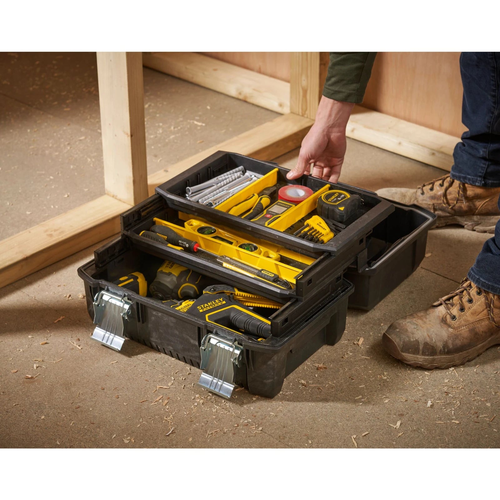Stanley Gereedschapskoffer Cantilever 18" 45,7x31x23,6 cm