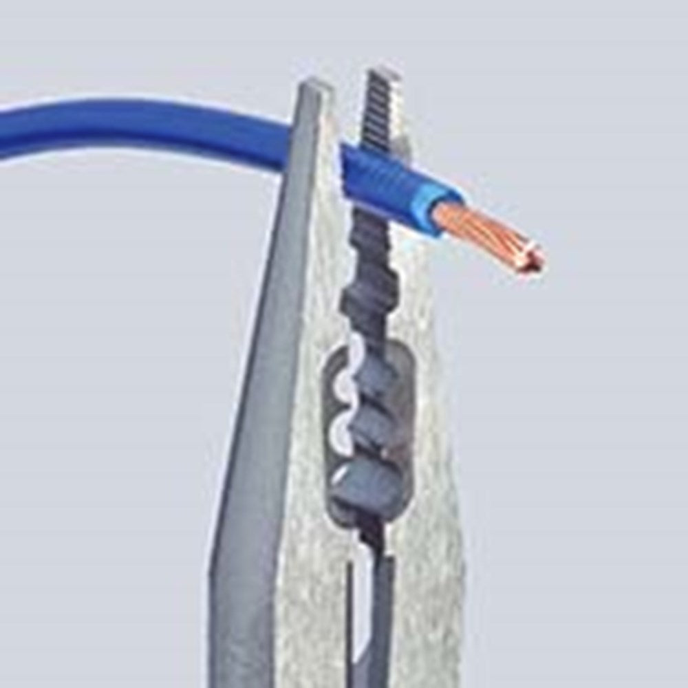KNIPEX 13 02 160 Bedradingstang met meer-componentengrepen zwart geatramenteerd 160 mm-6