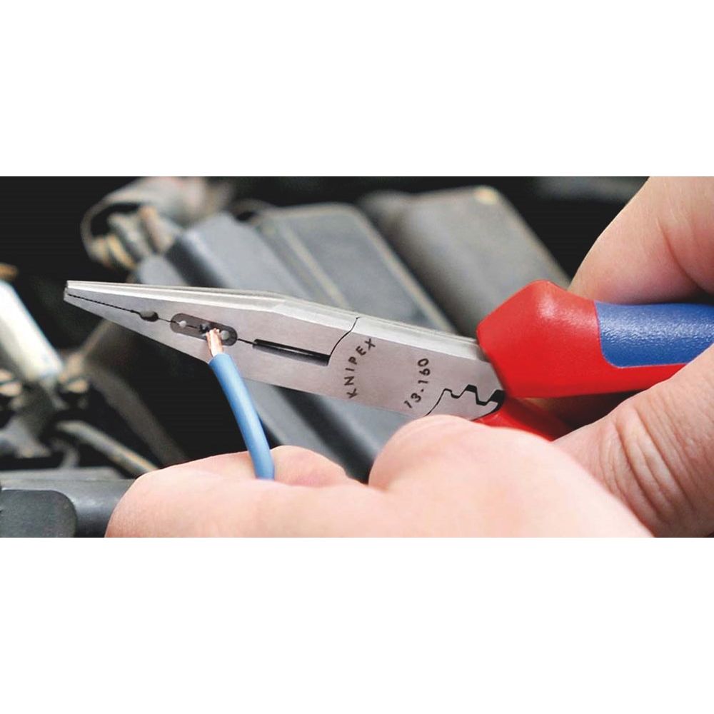KNIPEX 13 05 160 Bedradingstang met meer-componentengrepen verchroomd 160 mm-9