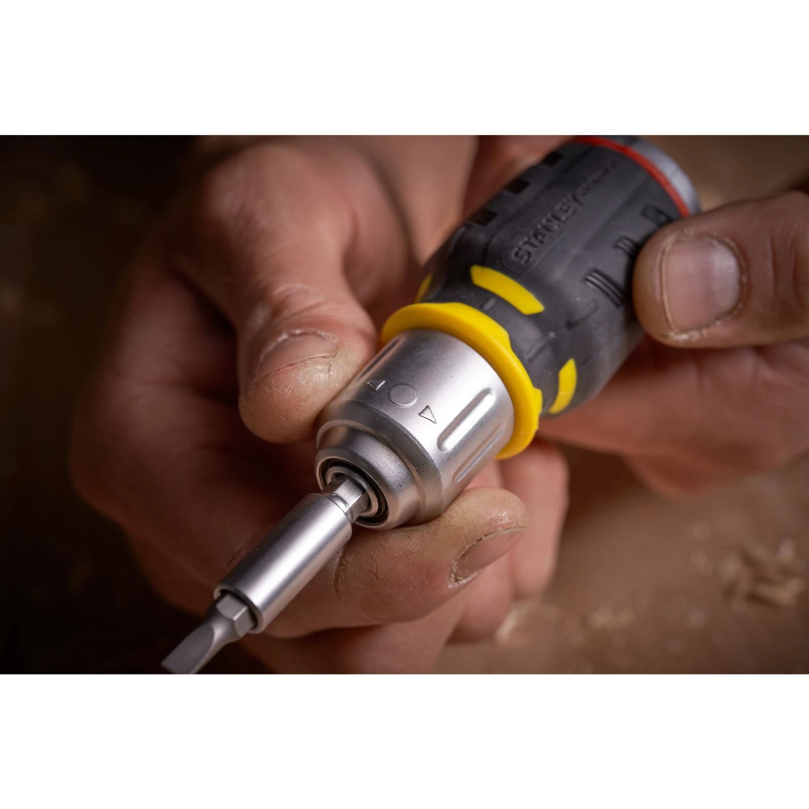 Stanley FatMax Ratelschroevendraaier Stubby (incl. 6 bits)