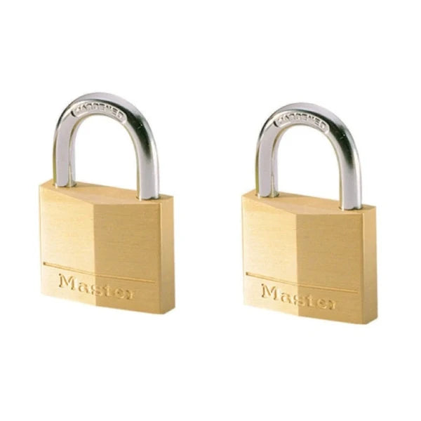 MasterLock Hangslot 40mm goud - beugellengte 22mm (2 stuks)