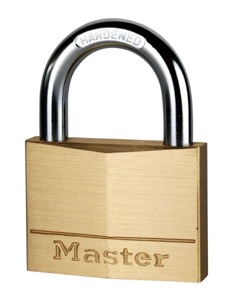 MasterLock Hangslot 60mm goud - massief koper
