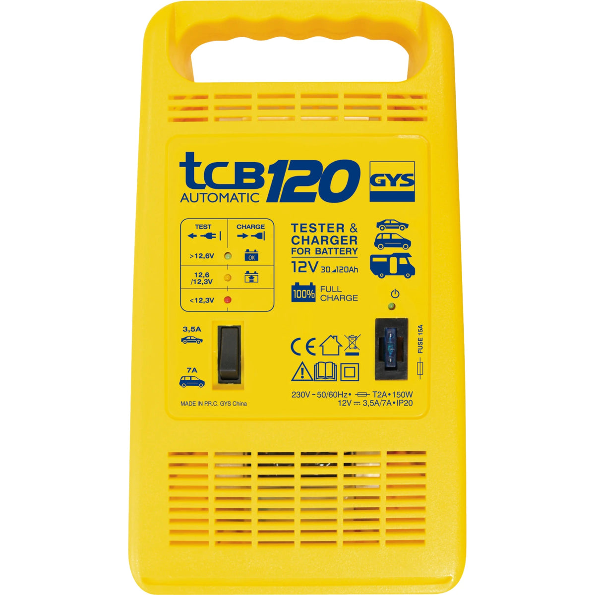 GYS Acculader TCB 120 Automatic - afbeelding 2