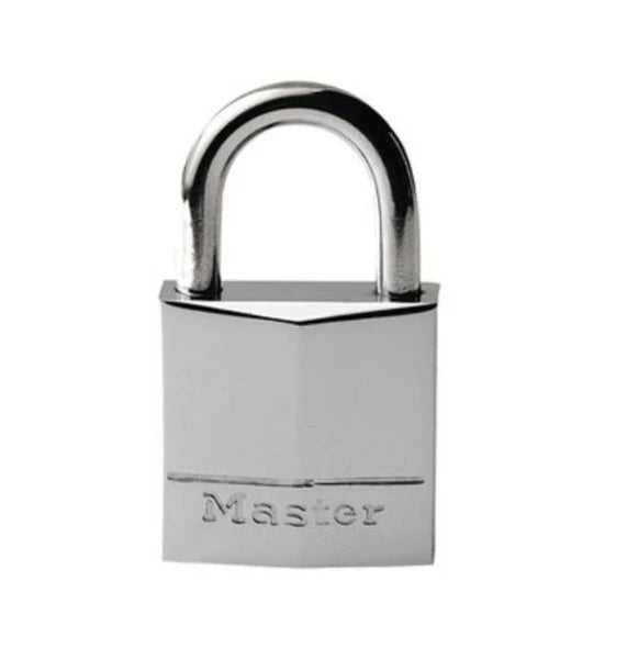 MasterLock Hangslot 30mm vernikkeld koper - beugellengte 17mm