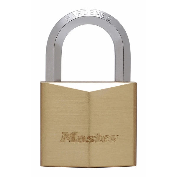 MasterLock Hangslot 50mm goud - 6-kant beugel 30mm